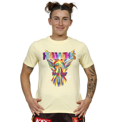 Hawthorn Adult Metallic Logo Tee
