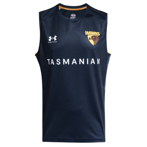Hawthorn 2026 UA Mens Training Singlet Navy