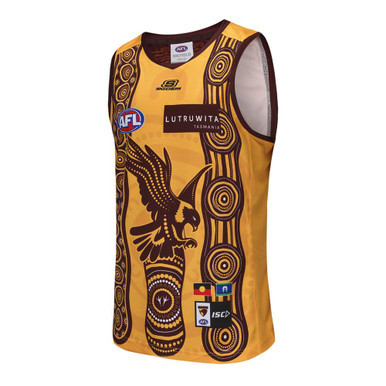 Hawthorn 2025 ISC Mens Indigenous Guernsey Gold