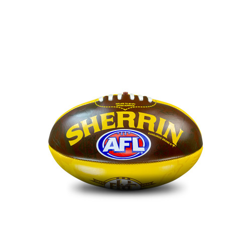 Hawthorn Sherrin 100 Year Mini PVC Football