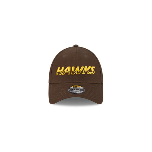 Hawthorn 2026 Q1 9Forty Split Script Cap Youth Brown