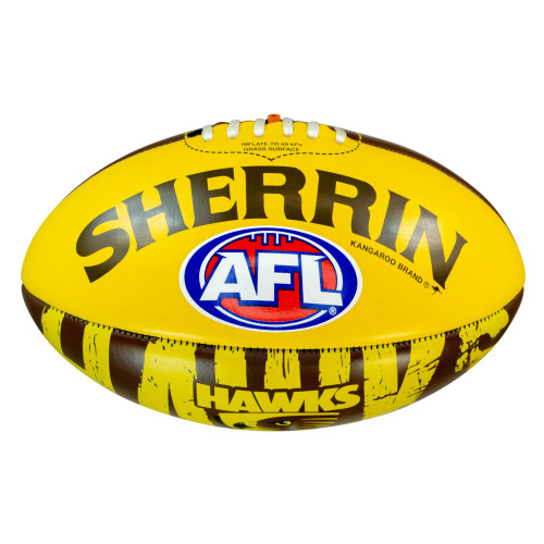 Hawthorn Hawks Sherrin Team Icon Football Size 3