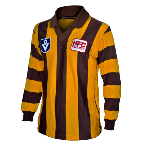 Hawthorn Fibre of Footy 89 Wool LS Guernsey
