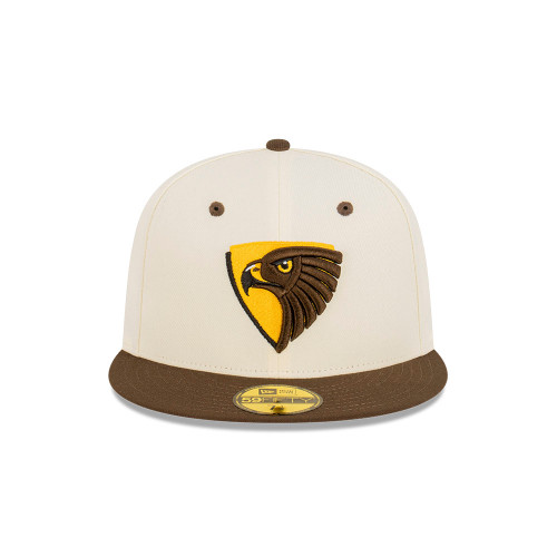 Hawthorn New Era 59Fifty White Chrome Cap