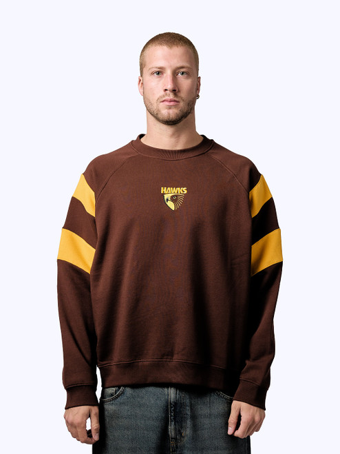 Hawthorn Unisex Splice Crew