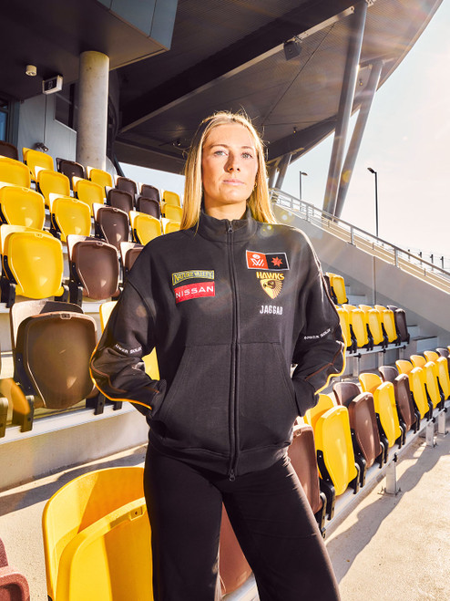Hawthorn x Jaggad AFLW 2026 Zip Through Sweater