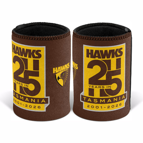 Hawthorn 25yrs in Tasmania Can Cooler
