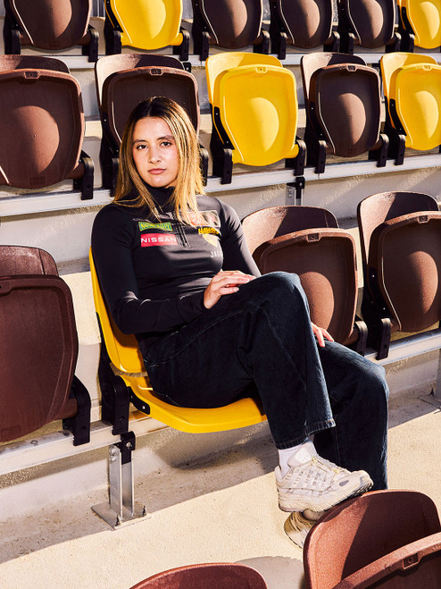 Hawthorn x Jaggad AFLW 2026 Half Zip Performance Long Sleeve Top
