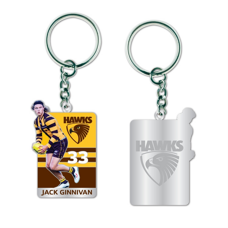 Hawthorn Jack Ginnivan Keyring