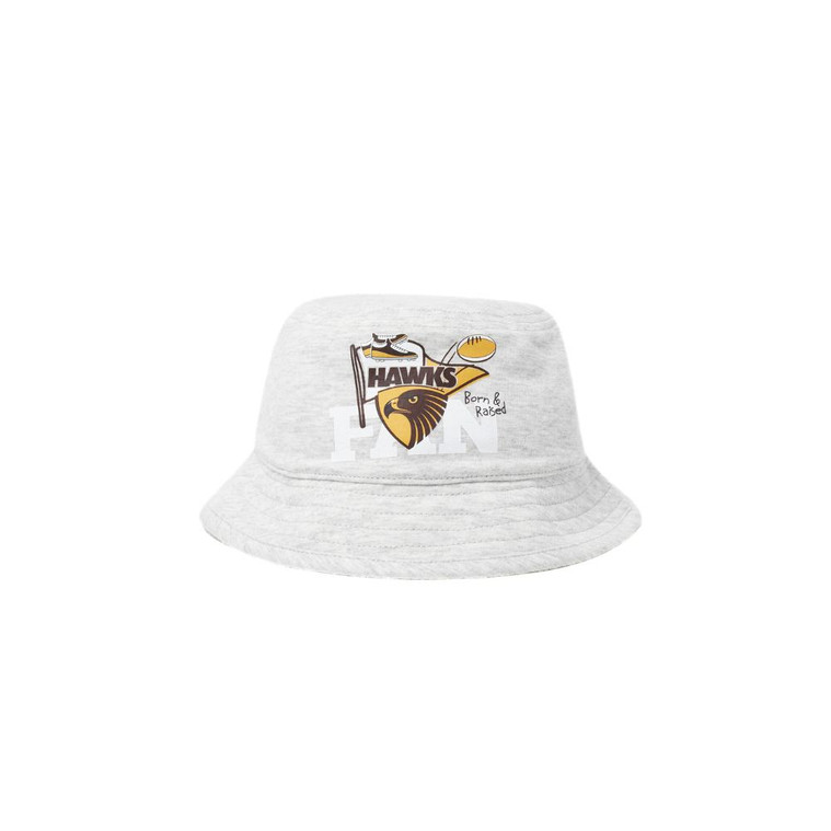 Hawthorn Babies Footy Fan Bucket Hat