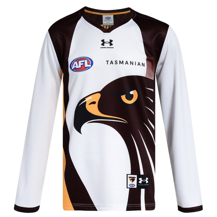 Hawthorn 2026 UA Mens Clash LS Guernsey