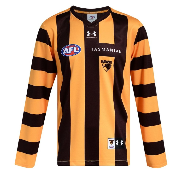 Hawthorn 2026 UA Mens Home LS Guernsey Hawthorn 2026 UA Mens Home LS Guernsey