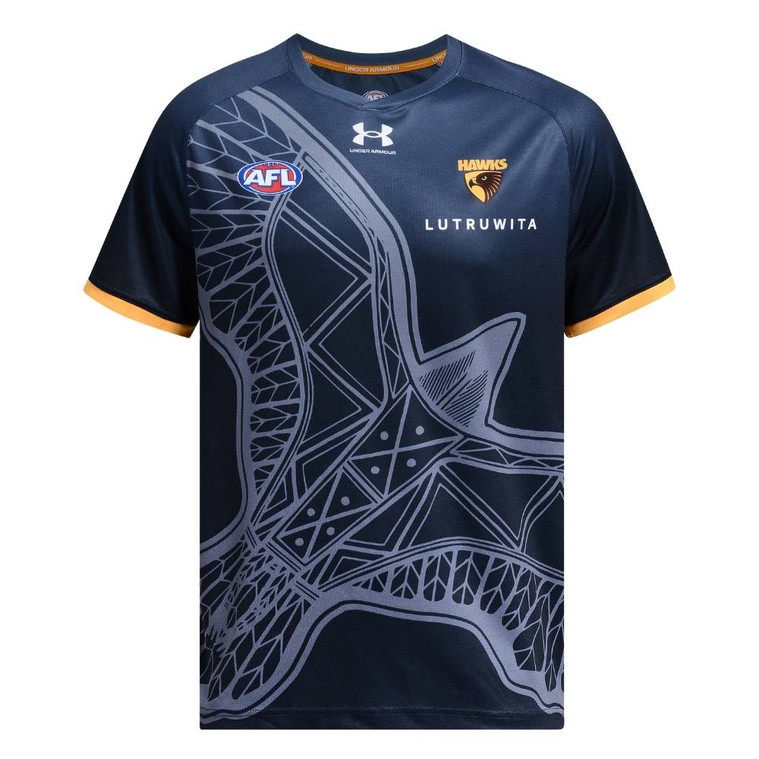 Hawthorn 2026 UA Mens Run Out Tee