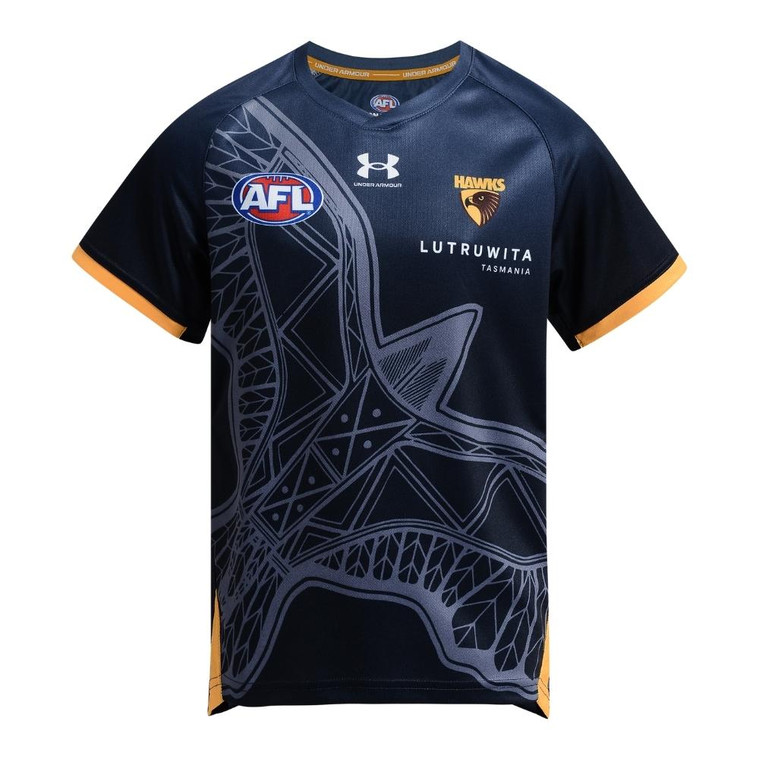 Hawthorn 2026 UA Kids Run Out Tee