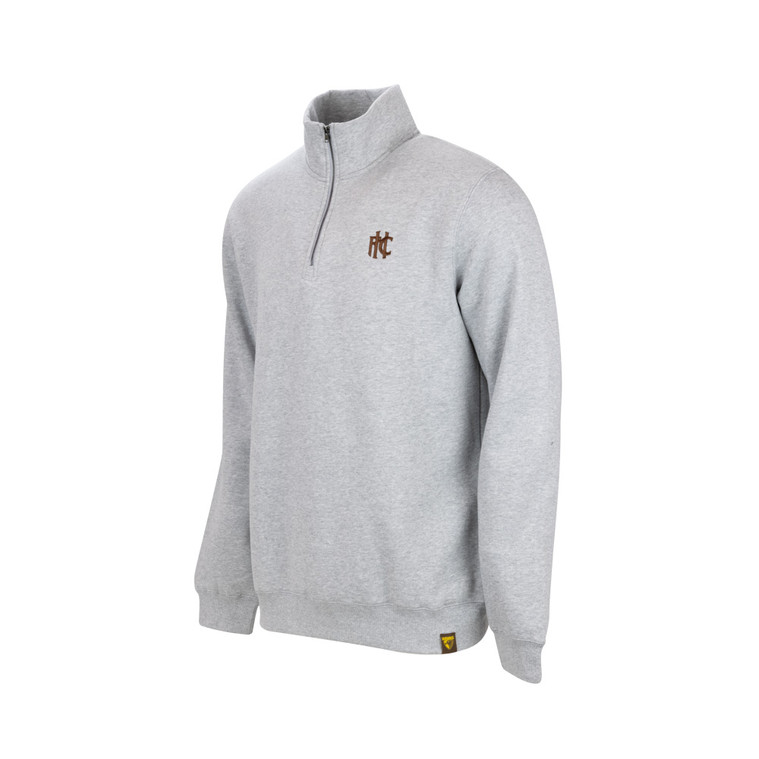 Hawthorn Essential Logo 1/4 Zip Emb Jumper