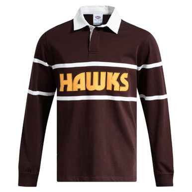 Hawthorn 2026 UA Mens LS Cotton Jersey