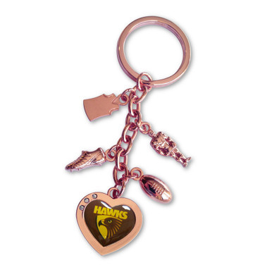 Hawthorn Charm Keyring