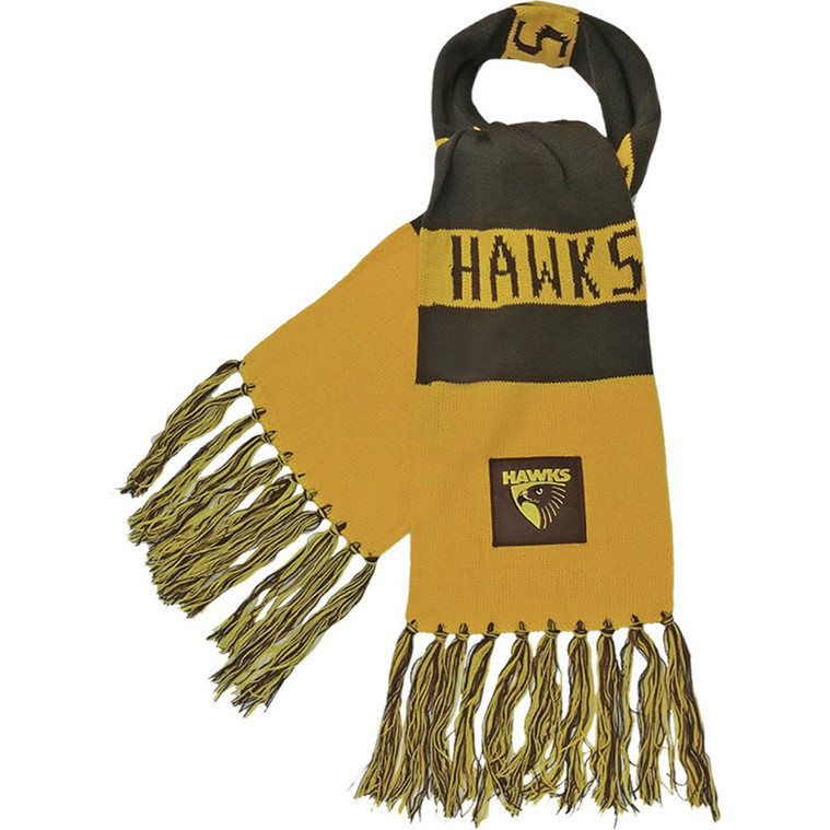 Hawthorn Hawks Bar Scarf