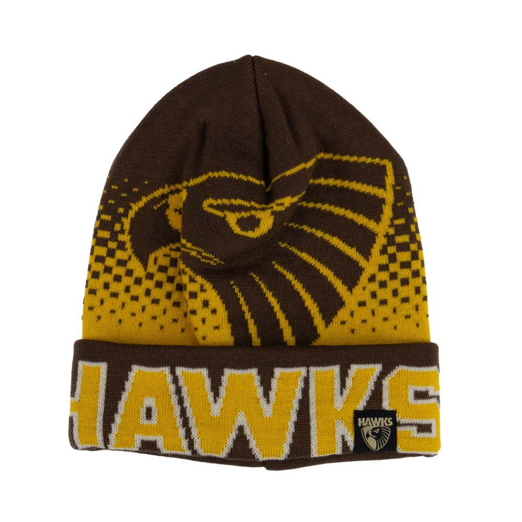 Hawthorn W25 Wool Supporter Beanie