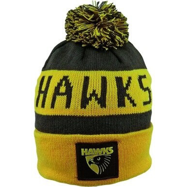 Hawthorn Hawks Bar Beanie