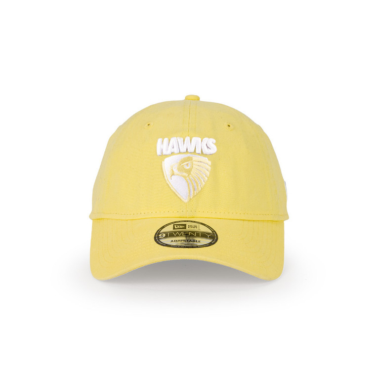 Hawthorn New Era 9Twenty Lemon Cloth Strap Cap