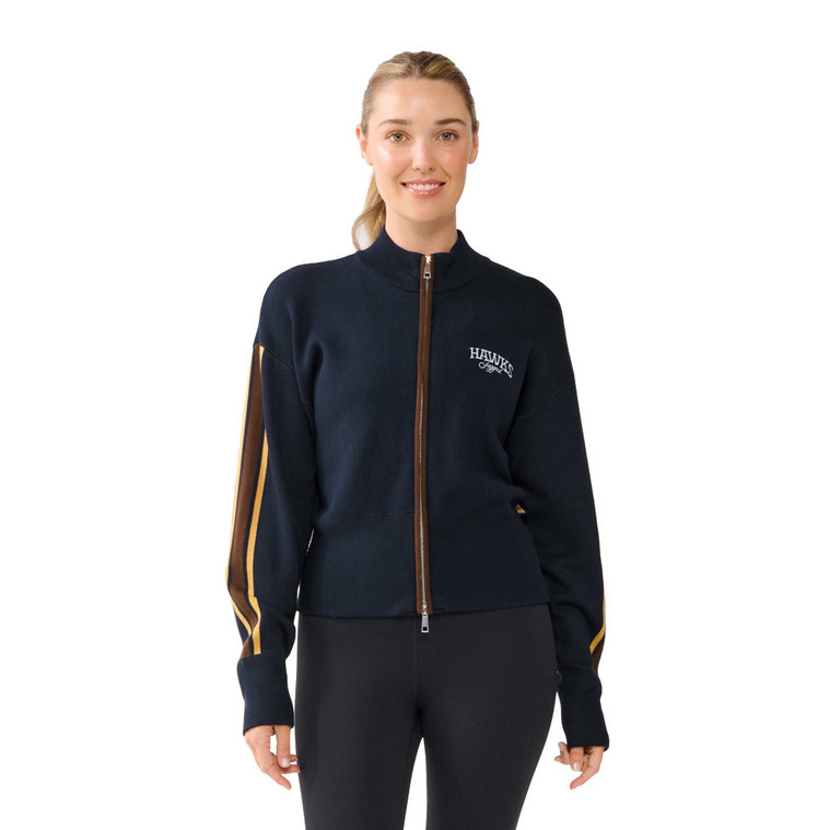 HAWTHORN X JAGGAD ZIP-THROUGH KNIT BOMBER