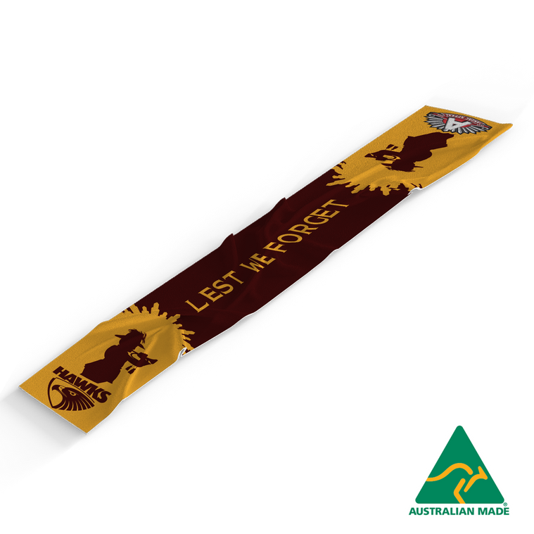 Hawthorn 2026 ANZAC Scarf