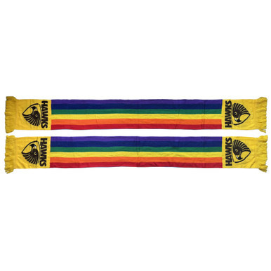 Hawthorn 2025 Pride Scarf