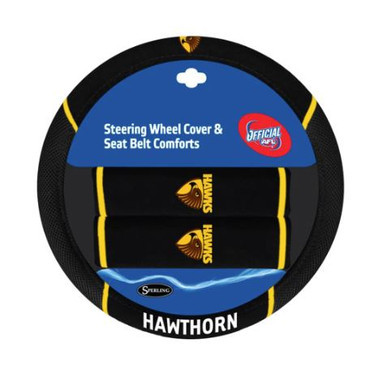 Hawthorn Steering Wheel Cover & Seat Belt Comforts