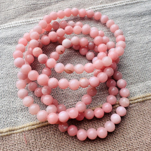 Pink Opal  Bracelet