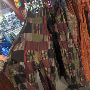 Patchwork Overalls Request <3