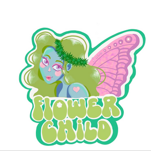 Flower Child Sticker - Mary Jane