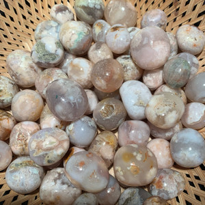 Flower Agate Tumbles