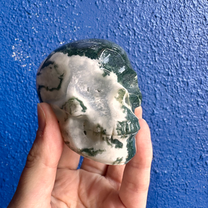 Moss Agate Skulls Moss Agate Skulls
