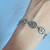 Sliver Om Bracelet