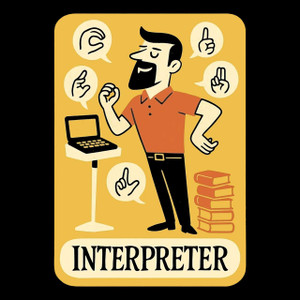 Interpreter Tshirt Printing Interpreter Tshirt Printing