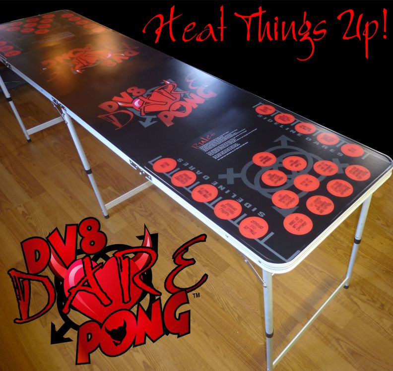 DV8 Dare Pong™ Cloth Beer Pong Table Cover