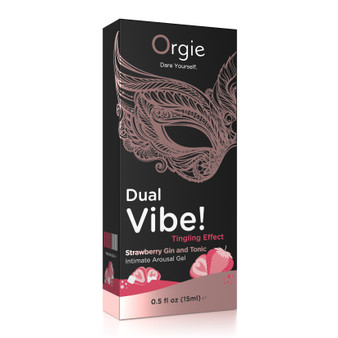 Dual Vibe! Kissable Liquid Vibrator - Strawberry Gin And Tonic