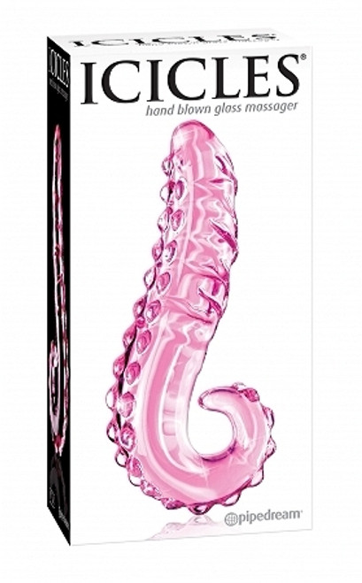 Icicles no. 24 hand blown glass massager