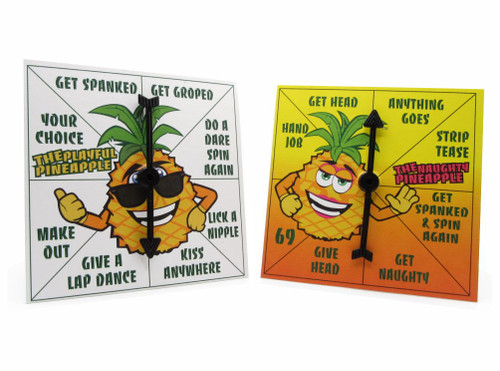 DV8 Dare Playful and Naughty Pineapple Lil Spinner Party Game for Swingers
Pineapple Game Series from DV8 Dare 