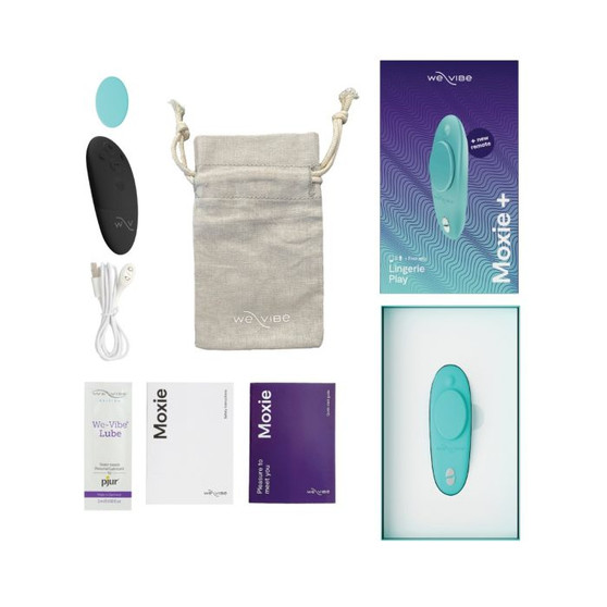 We-Vibe Moxie+ Panty Vibe - Aqua