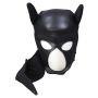 Spike Neoprene Puppy Hood Black - O/S fits most