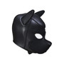 Spike Neoprene Puppy Hood Black - O/S fits most