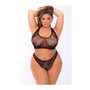 Festival Flirt Bra Set Black S - 4X