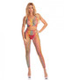2 Pc Bodystocking Rainbow OS or QN