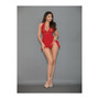 Shorty Babydoll & Open Panty - Red