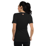 I Heart GloryHoles Woman's V-Neck Black T-shirt