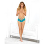 Elastic Criss Crotchless Bikini Panty - OS