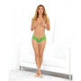 Elastic Criss Crotchless Bikini Panty - OS