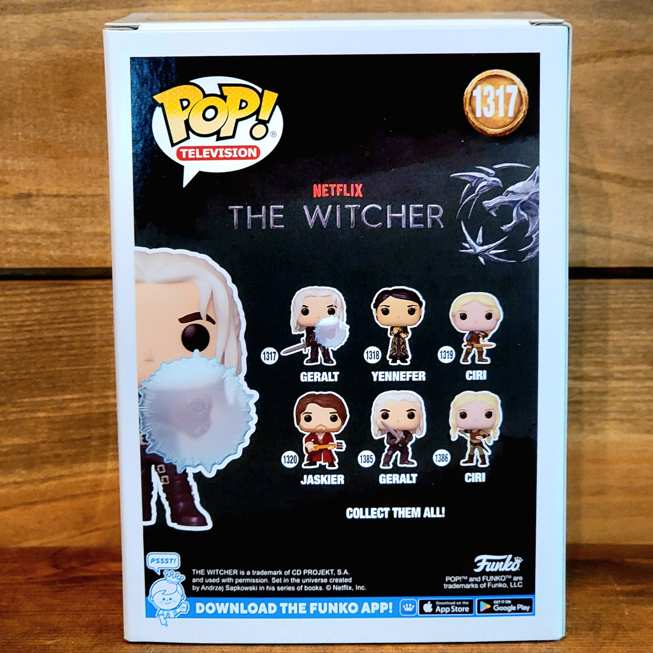 Geralt Shield 1317 The Witcher Netflix Television Funko Pop! Vinyl Figure -  MC Collectible